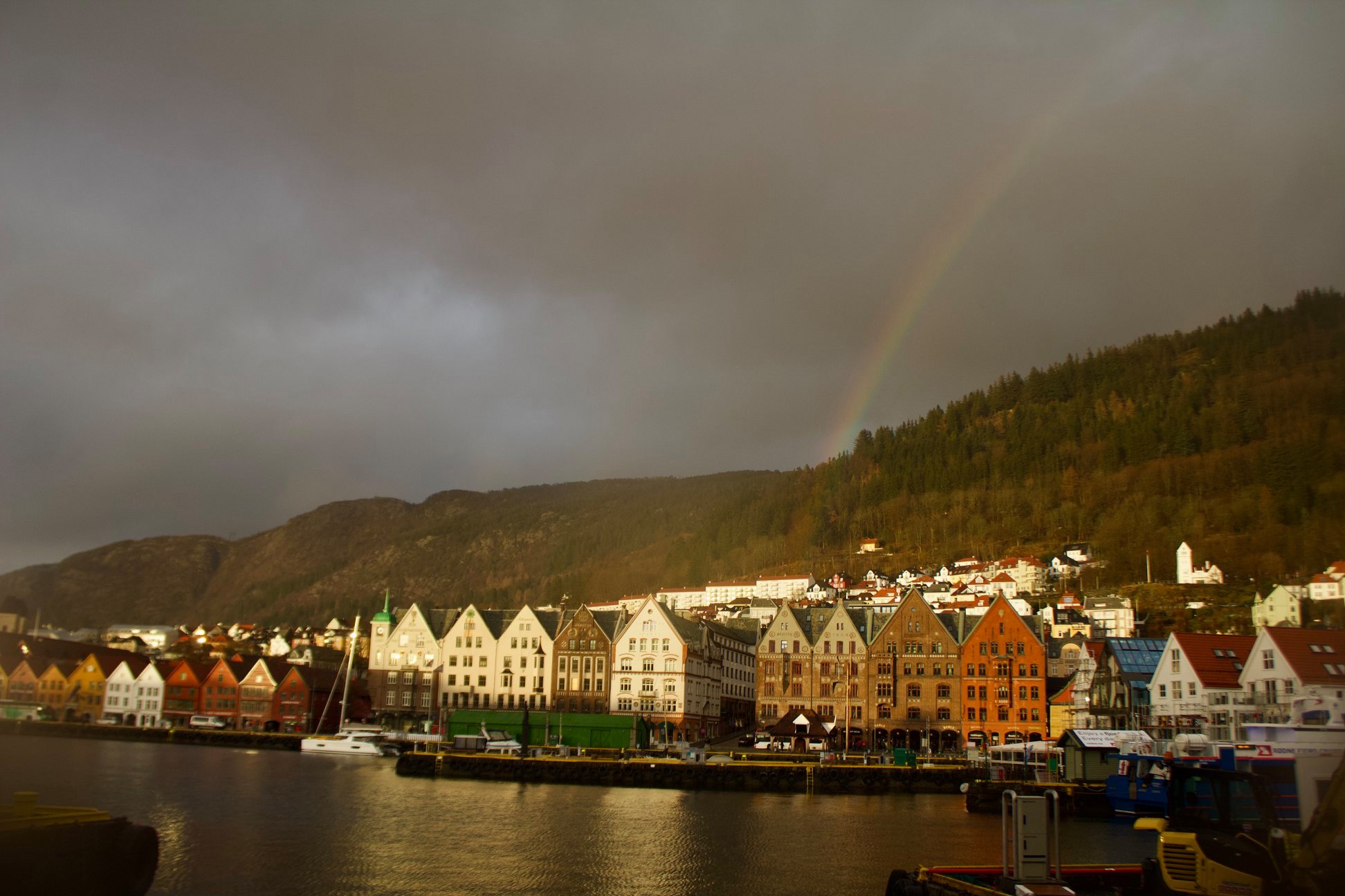 Bergen, Norway, right before we got an email saying Champlain would be closing and roughly 6 hours before we would be panicking to book a flight.